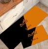 Kitchen Floor Mat Non-Slip and Oilproof Erasable Washable Diatom Ooze Absorbent Foot Mat Anti-Dirty Whole Shop Special Anti-Fouling L-Shaped