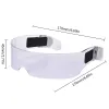 أضيء نظارات مضيئة ملونة LED Electronic Visor Eyeglasses Light Encord