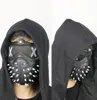 5PCSLOT Halloween Games Watch Dogs 2 Cosplay Mask Watch Dogs Marcus Holloway Wrench Mask PVC Vuxna män Cosplay Prop Costume237G8849297