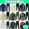 23 24 MBAPPE VERRATTI Training Wear Half Zip Camisas de futebol MARQUINHOS HAKIMI KIMPEMBE FABIAN VITINHA Camisas de futebol Uniformes