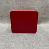 Watch Boxes Cases Factory Supplier Red with Original Wooden Watch Box Luxury Brand with Papers Card Can Customization AAA Watche 231128