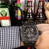 Ontwerper Ri mliles Luxe horloges Mechanisch horloge Rm035 Zwitsers automatisch uurwerk Saffierspiegel Geïmporteerde rubberen horlogeband