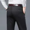 Men's Pants Autumn Winter New Mens Suit Pants Dress Pant Business Office Cotton Classic Black Blue Trousers Plus Size 40 L231129