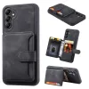 Business Leather Stand Wallet Phone Case för Samsung Galaxy S22 Plus S23 Ultra S23Fe Card Holder RFID Blockering av chockproof Slim Flip Cover