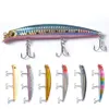 1pc popper Fishing Lure 12cm 15g isca artificial hard bait 3D Eyes Treble Hook floating wobblers Minnow Crankbait pesca tackle T192954