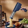 Processors Household Automatic Pasta Machine Noodle Press Machine 3 molds Electric Pasta Maker Rechargeable Pasta Making Gun Kitchen Tool