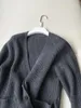 Cardigan tricoté en laine pour femmes, col en v, mode Simple, atmosphère décontractée, confortable et polyvalent, automne et hiver 2024, 1107