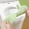 Toiletbrekomslagen 2pc/set waterdichte deksel dichtstbijzijnde mat wasbare badkameraccessoires zuivere kleur zacht kussen universeel