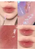 Süßes Milchglas Lipgloss Lip Plumper Oil Colorless Glitter Lipgloss Langanhaltender feuchtigkeitsspendender Lippenstift Lipgloss Make-up-Kosmetik