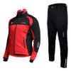 2022 Nouveau hiver épaissi polaire hommes cyclisme coupe-vent veste imperméable pantalons de vélo vêtements de vélo pantalons de cyclisme montagne 272a