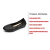 Dress Shoes WOIZGIC Mother Women Shoes Sandals Flats Hollow Out Genuine Leather Slip On Loafers Soft Summer Beach Vintage Plus Size 42 43 231128