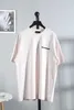 Designer nouvelles femmes t-shirt High Edition English Letter Seal 1917 Loose Fit Spring / Summer Couple Sleeve T-Shirt