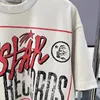 Heren Hoodies Sweatshirts Real P o Hellstar T-shirt Amerikaanse High Street Hip Hop Alfabet Print HELLSTAR T-shirt Mannen Vrouwen Zomer Korte Mouw Top Tee 231129