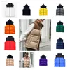 Colete moda para baixo coletes colete impressão mens jaqueta de penas outono e inverno carta bodywarmer casais ao ar livre manter casaco quente bodywarmer