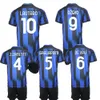 90 lukaku 9 23-24 10 LAUTARO Camisetas de fútbol con pantalones cortos 7 ALEXIS 12 SENSI 77 Brozovic 8 Vecino 6 de Vrij dhgate Descuento Diseña tu propia ropa de fútbol