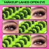 Накладные ресницы GROINNEYA 5/10 пар пушистых накладных ресниц Manga Lashes Soft Cross Wispy Natural 3D Наращивание ресниц из искусственной норки Q231129