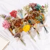 Dekorativa blommor Po Props Wedding Decor Home Decoration Gypsophila Mini Real Flower Natural Dried Bouquets Plant Stems