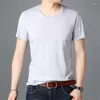 T-shirt da uomo 2023 Estate manica corta coreana Camicia di cotone casual di grandi dimensioni Abbigliamento Camisas Blusas Masculinas Vestidos Casuales