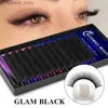 False Eyelashes Bluebell Beauty 12 Rows Faux Mink Eyelashes Individual Eyelash Lashes Natural Matte Black Eyelash Extension Korea Silk Eyelashes Q231129