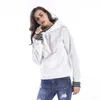 Rennjacken Damen Hoodie mit Tasche Übergröße Lässiger lockerer Pullover mit Kapuze Sweatshirt Mantel einfarbig Pullover Radfahren Sportbekleidung