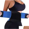 Camisoles tanques mulheres cintura treinador espartilho top shapers emagrecimento cinto modelagem cinta corpo shaper neoprene lombar entrega vestuário dhsev