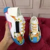 Designer Brand Quality Sneakers Chaussures pour femmes Imprimé Contrôle Trainer Platform Trainers Sneaker Sneak Sweade