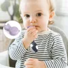 Cups Dishes Utensils Baby Spoon Cartoon Shape BPA Free Food Grade Silicone Stainless Steel Utensil Baby Spoon and Fork Set for Toddler Baby Things P230314