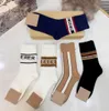 Designer Mens and Womens Socks Five Brands of Luxurys Sports Sock Winter Net Letter Knit Sock Cotton With Boxes High Quality 20223256538