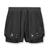 Schnell trocknende Herren-Shorts mit Buchstabendruck Hochwertige Designer-Sport-Gym-Kurzhose