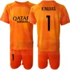 Club Team Men Soccer Gardien de but Sergio Rico Jersey Set 22-23 GK Manches longues Nicolas Douchez Alphonse Areola Gianluigi Donnarumma Keylor Navas Maillot de football BaLi