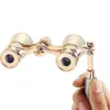 Telescope Binoculars 3x25 Vintage Opera Theatre Glasses With Driverable Tracing Women Girls Slang Racing Glass 231128