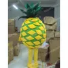 Adult Size pineapple Mascot Costumes Halloween Cartoon Character Outfit Suit Xmas Outdoor Party Festival Dress Promotional Advertising Clothings