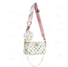 Borsa di design di alta qualità da 3 pezzi Borsa a tracolla di lusso Moda donna Multi Pochette Borse a catena Borse da donna classiche Borse a tracolla Portafoglio firmato