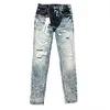 Lila varumärke mäns ksubi designer anti smal fit casual fashiion jeans true ny linje originalet är till 1 ceyzvg