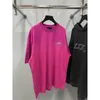 Luxury Designer women t shirt Shirt {Straight} Family Spring/Summer Embroidery Coke T-shirt Round Neck Oversize Classic Sleeve
