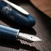 Перьевые ручки Hongdian N23 Pen Rabbit Year Limited High-End Студенты Бизнес-офисные принадлежности Золотая резьба Подарочные ручки для письма 231128