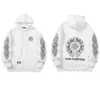 Designer Sweat à capuche Zipper Sweat à capuche Hommes Femmes Sweatshirts Hearts Vestes Ch manches longues Veste en vrac coton Pullove Hoody Sanskrit Cross Pattern hip hop st 99Jk #