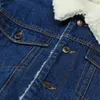 Men's Jackets Autumn And Winter Imitation Lamb Wool Denim Coat Men Thickened Korean Trend Slim Fitting Casual Lapel Jacket Top