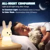 Night Lights Children Light LED Lamp USB Rechargeab Cute Soft Toys For Kids Bedroom Room Baby Christmas Year Gift
