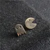 Stud UVW144 2pc Trendy 316L minimalistische cartoon gezicht oorknopjes Boho oorpin piercing oorbellen voor vrouwen Pendientes Brincos YQ231128