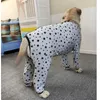 Rompers husdjurskläder som är lämpliga för stora hundar/bomullsträcka tunna lätta säkringar husdjur pyjamas/fullcover hund pyjamas/stora hund onesies