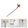 Decorative Flowers Bird Paradise Fake Flower Simulation Decor Home Accents Party Supply Wedding Decoration Earth Tones Adornment Artificial