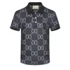 Summer Men Polo Shirt bawełna moda polo zwykłe sportowe golf w stylu golfowym męskie polo Polos Włochy Designer List Painted Malowane nadruk T koszule