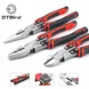 Screwdrivers Professional Tools Wire Pliers Set Stripper Crimper Cutter Needle Nose Nipper Wire Stripping Crimping Multifunction Hand Tools