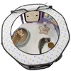 Mats Portable Pet Cage pliant Tente de compagnie Tente extérieure Maison de chien Octogone Cage Cage pour chat Playpen Play Puppy Cats CHATS ACCESSOIRES CHAPE