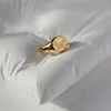 Ringos de cluster Amaiyllis 18K Gold Minimalista Fluste Butterfly Ring Luz de luxo de luxo de jóias de dedos indicadores para mulheres