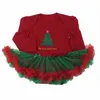 Pagliaccetti di alta qualità Ragazza Ragazzo Vestito Suumer Novità Costume Bambino Natale Set di abbigliamento Neonati nati Festa Cosplay Regalo 0-3 6-9 12M uno 231129