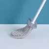 Spazzole Scopino per WC moderno in silicone da appendere Detergente per WC Scopino Vater accessori per WC a parete Strumenti per la pulizia del tergipavimento per il bagno