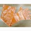 Disposable long arm veterinary gloves, transparent, red, orange, green, 100pcs/box, veterinary glove, soft glove, livestock epidemic prevention, livestock breeding