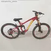 Bisikletler 27.5 inç Aşağı Dağ Bisiklet Yumuşak Kuyruk 11 Hız Dostum Sönümleme DH Bicyc Alüminyum Alaşım MTB Yetişkinler için Hidrolik Fren Q231129